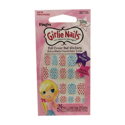 Fingrs Girlie 24 Full Cover Nail Stickers # 32735