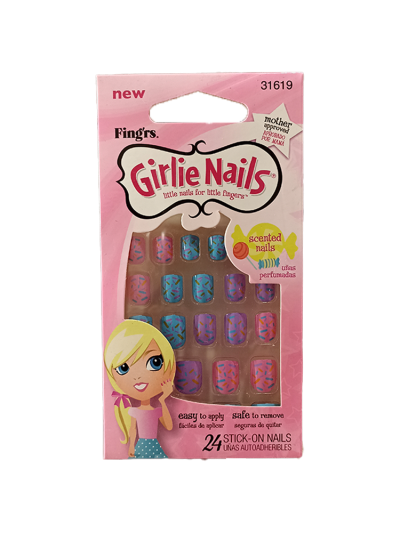 Fingrs Girlie Nails Little nails 24 Stick on nails # 31619