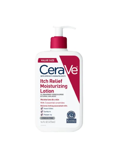 CeraVe Itch Relief Moisturizing Lotion 16 FL Oz