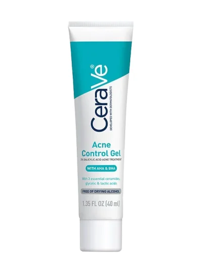 Cerave Acne Control Gel With AHA & BHA 1.35 FL oz