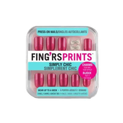 Fingrs Prints Simply Chic press on nails 27 Nails # 102413