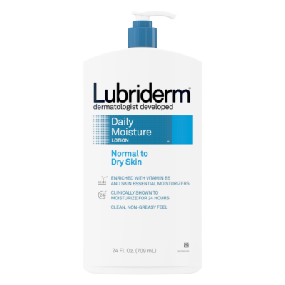 Lubriderm Daily Moisture Lotion (for Normal to Dry Skin) 24 fl oz 709 mL