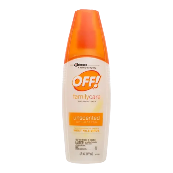 OFF Family Care Unscented With AloeVera Insect Repellent 6 0z