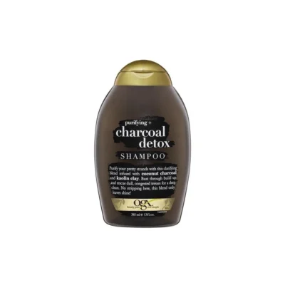 OGX Purifying + Charcoal Detox Shampoo, 13 Fl Oz