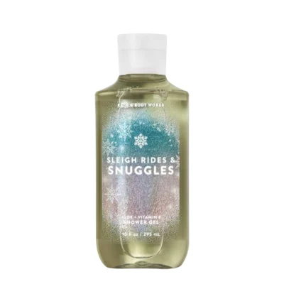 Bath And Body Works Sleigh Rides & Snuggles Aloe & Vitamin E Shower Gel 10Fl Oz 295 mL