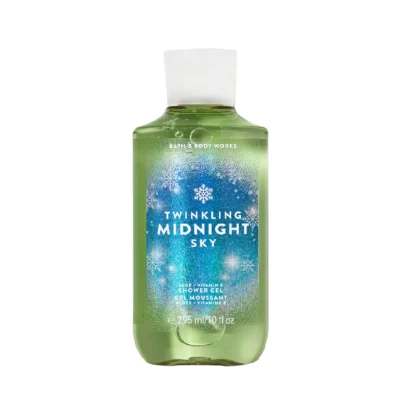 Bath And Body Works Twinkling Midnight Sky Aloe + Vitamin E Shower Gel 10Fl Oz 295 mL