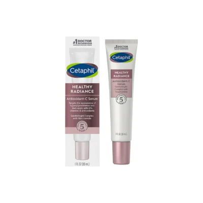 Cetaphil Healthy Radiance Antioxidant-C Serum GentleBright Complex With Niacinamide 1Fl Oz 30 mL