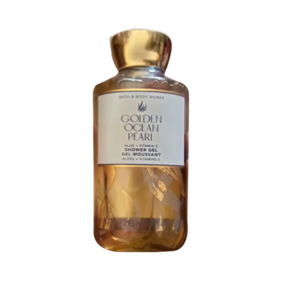 Bath & Body Works Golden Ocean Pearl Aloe + Vitamin E Shower Gel,10 Fl oz, 295 Ml