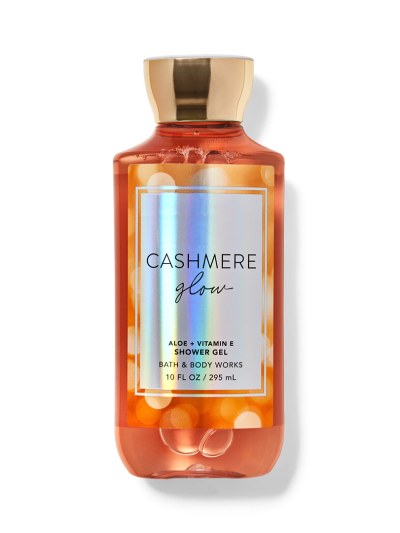 Bath And Body Works Cashmere Glow Aloe + Vitamin E Shower Gel 10 Floz