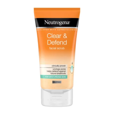 Neutrogena Clear & Defend Smoothing Scrub 150 ml