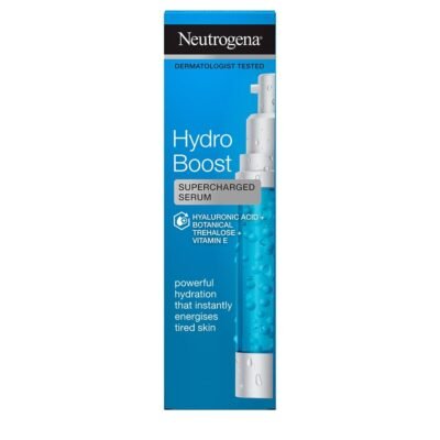 Neutrogena Hydro Boost Supercharged Serum Hyaluronic Acid + Botanical trehalose + Vitamin E 30 ml