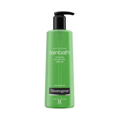 Neutrogena Rainbath Renewing Shower And Bath Gel Pear And Green Tea 16 Fl Oz 473 ml