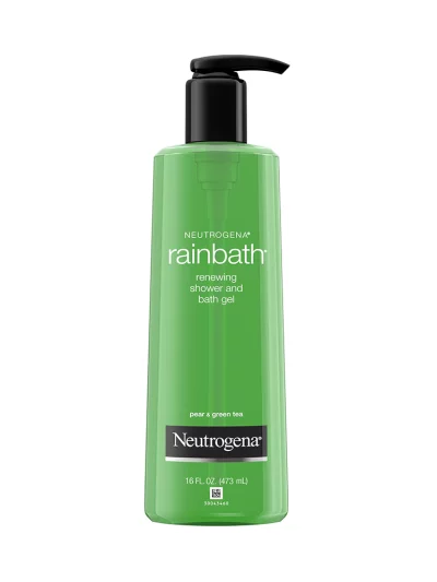 Neutrogena Rainbath Renewing Shower And Bath Gel Pear And Green Tea 16 Fl Oz 473 ml