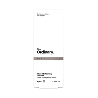 The Ordinary Glucoside Foaming Cleanser Gentle, Foaming Facial Cleanser 150Ml 5.1 Fl Oz