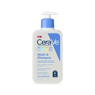 Cerave Baby Wash & Shampoo 8 Floz