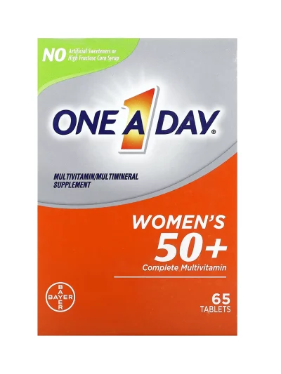 One A Day Womens 50+ Multivitamin 65 Tablets