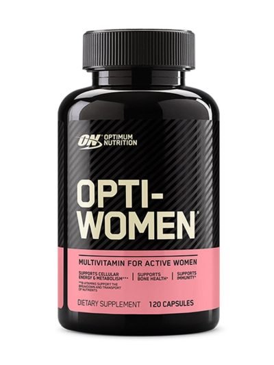 ON Opti-Women Multivitamin for Active Women, Dietary Supplement, 120 Capsules