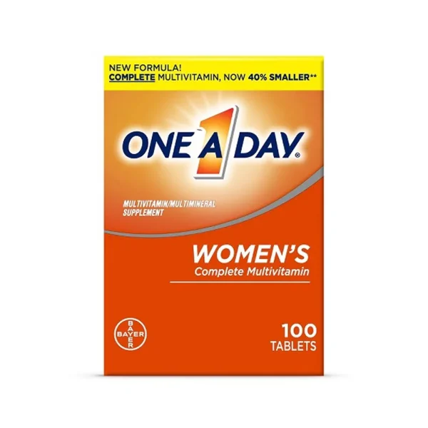 One A Day Womens Multivitamins 100 Tablets