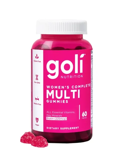 Goli Nutrition Womens Complete Multi Gummies 60 Pieces