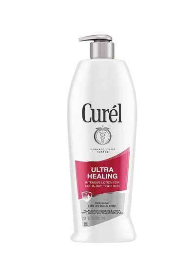 Curel Ultra Healing Intensive Lotion, For Dry & Tight Skin 20 FL.OZ 591ml