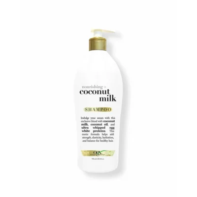 OGX Nourishing + Coconut Milk Shampoo with Pump