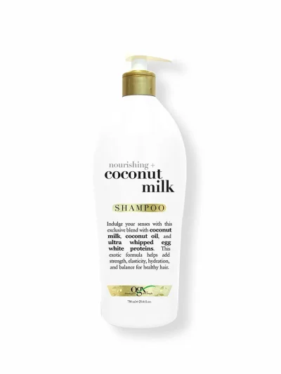 OGX Nourishing + Coconut Milk Shampoo with Pump