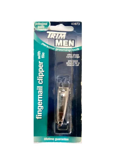 TRIM Men's Nail Clipper with File # 03873