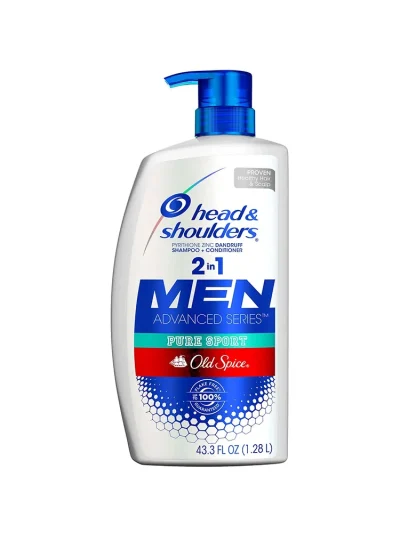 Head & Shoulders Men 2-in-1 Dandruff Shampoo & Conditioner, Old Spice