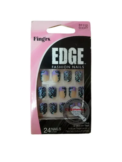 Fingrs EDGE Fashion Nails 24 Nails Unas (#31112)