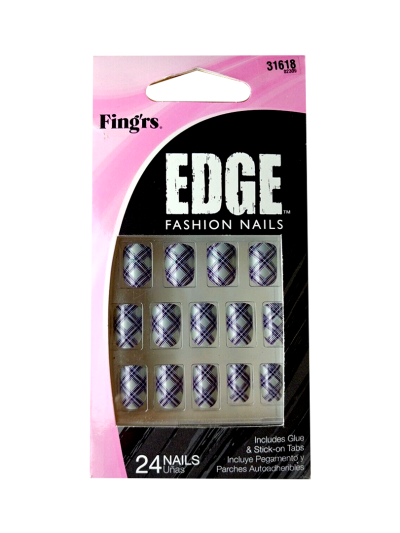 Fingrs Edge Fashion Nails, 24 Nails #31618