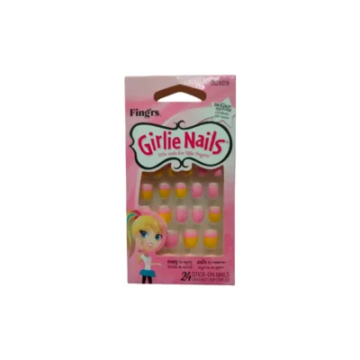 Fingrs Girlie Nails, Little Nails for Little Fingers 24 Count #32829