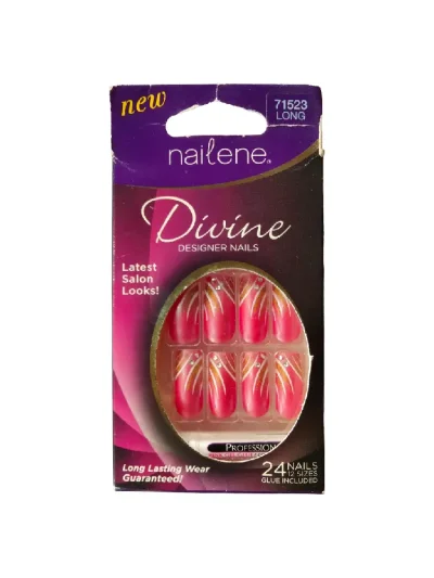 Nailene Divine Designer Nails Latest Salon Looks 24 Nails #71523 Long