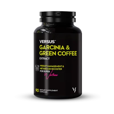 Versus Garcinia & Green Coffee Extract, Weight Management And Metabolism Booster, 90 Capsules